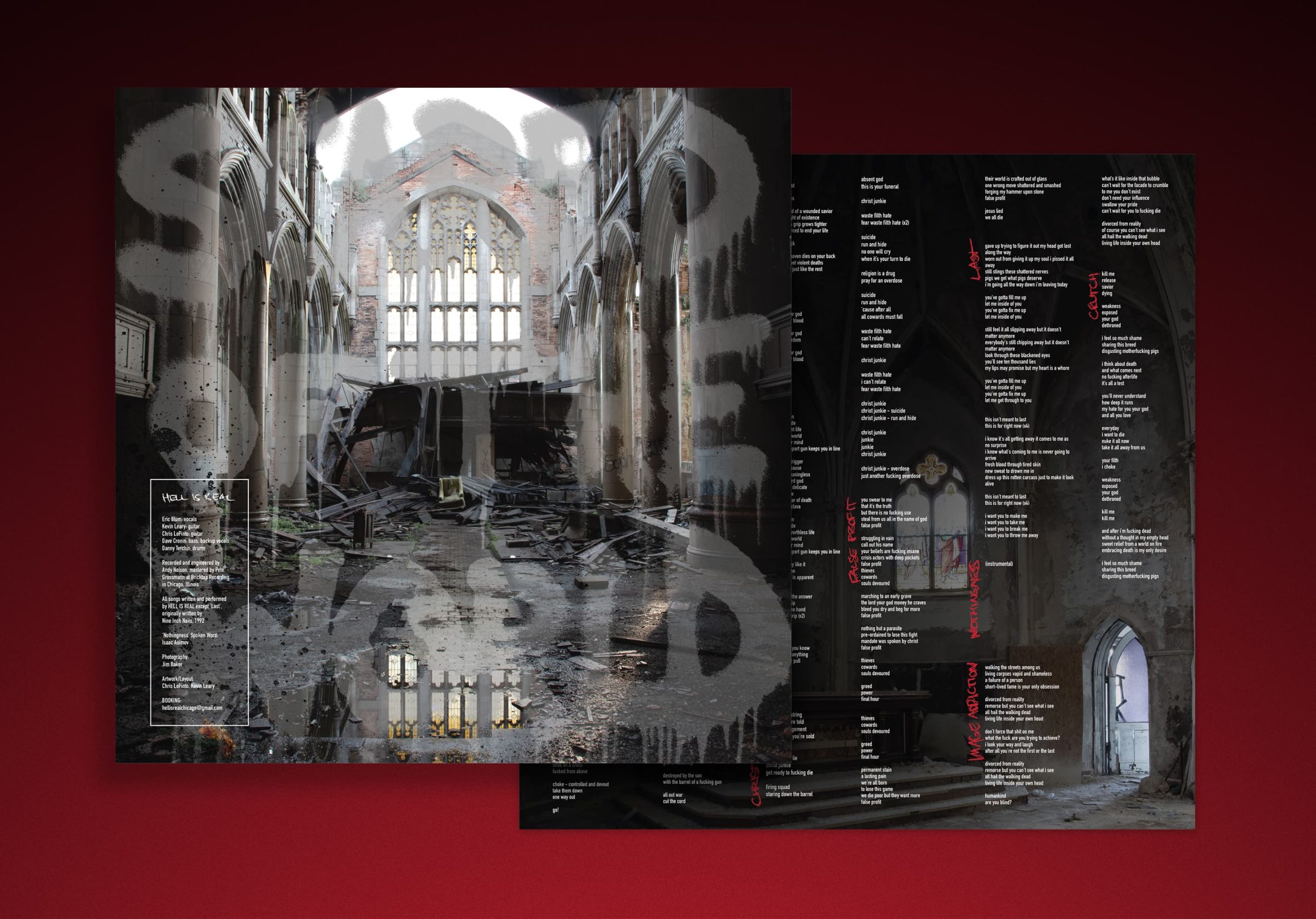 Hell_Is_Real_ScaredoftheWorld_Insert_FrontBack_Red